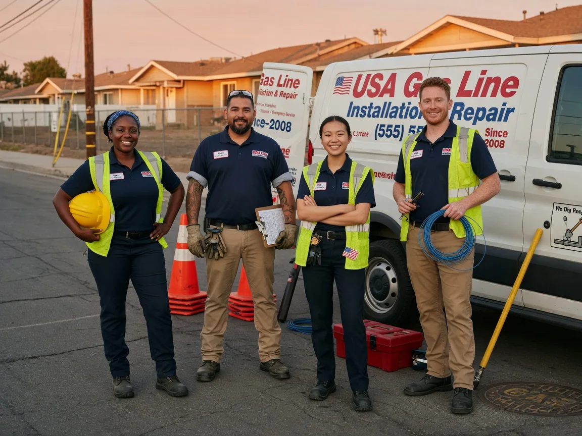 Gas Line Installation company in Lucan, MN
